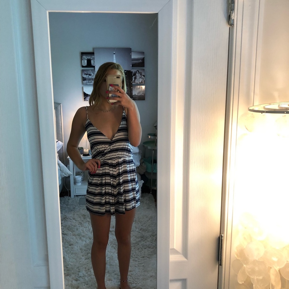 Striped Romper